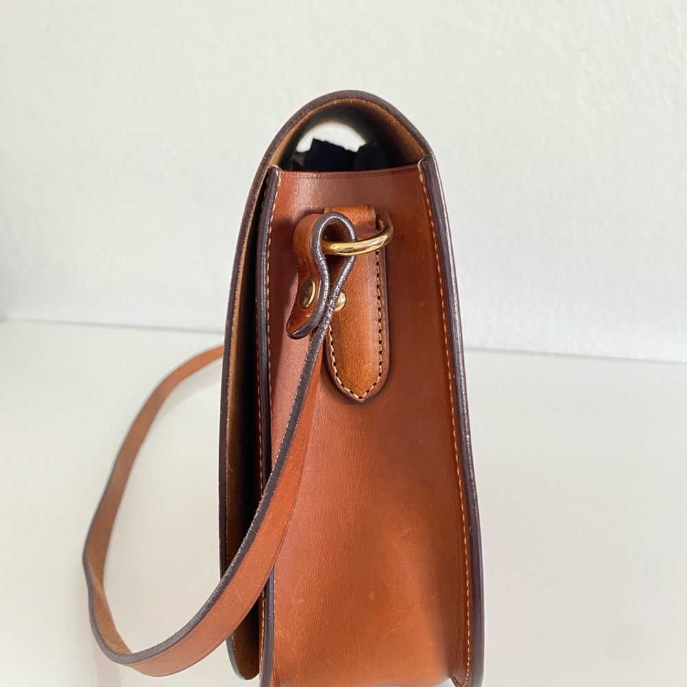 Ralph Lauren collection Brown Leather Saddle bag - Picture 5 of 15